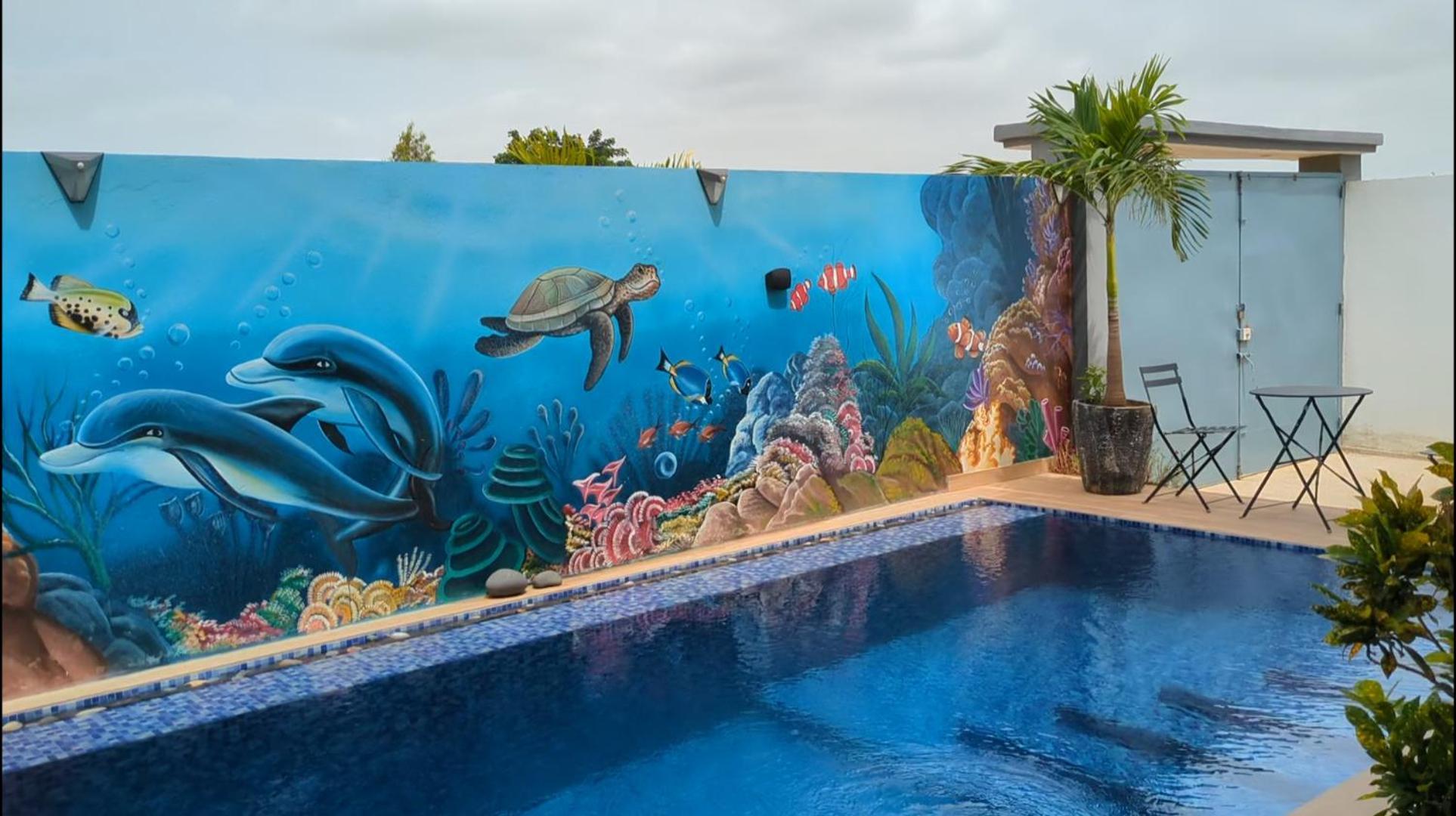 Villa Hawa, Decor Unique & Piscine Somone Luaran gambar